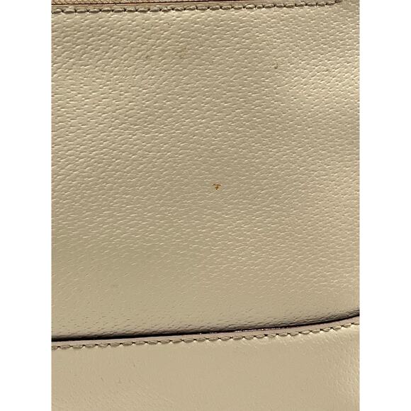 Kate Spade Porcelain Bone Wellesley Rachelle Dome Leather Handbag Satchel - Picture 4 of 12